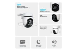 TP-Link Outdoor Pan/Tilt Security WiFi Camera -Home Appliances TAPOC500 7