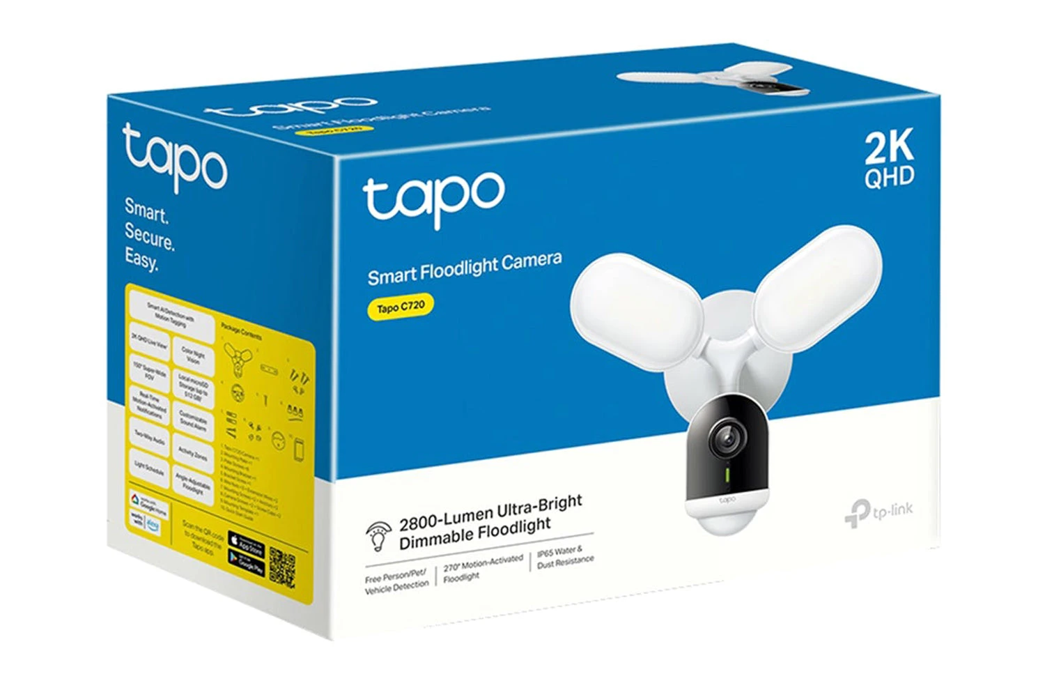 TP-Link Tapo C720 Smart Floodlight Camera 10 TP-Link Tapo C720 Smart Floodlight Camera - Image 8