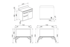 Smeg 100cm Victoria Electric Cooker With Induction Hob | TR103IBL2 | Black -Home Appliances TR103IBL2 4 a21bd937 7e6c 4204 a9bd 913d57957849