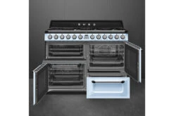 Smeg 110cm Traditional Dual Fuel Range Cooker | TR4110AZ | Pastel Blue -Home Appliances TR4110AZ 2 5c9ce19e 77df 4e34 afda 5a699f32f870