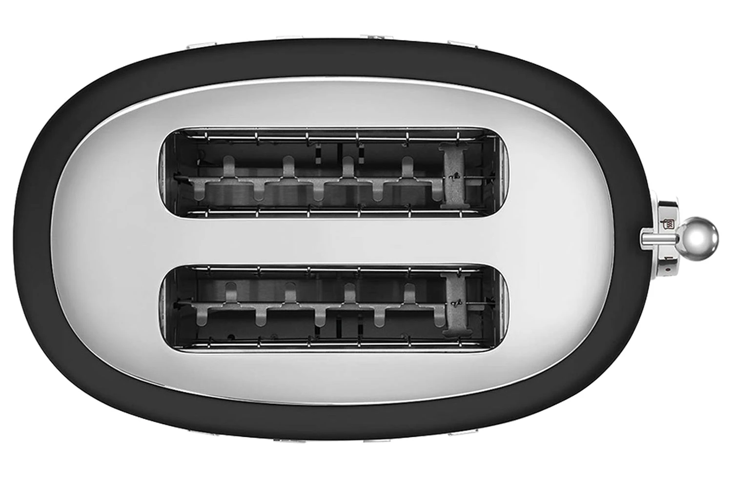 Smeg 50's Style 2 Slice Toaster | TSF01BLMUK | Matte Black 5 Smeg 50's Style 2 Slice Toaster | TSF01BLMUK | Matte Black - Image 3