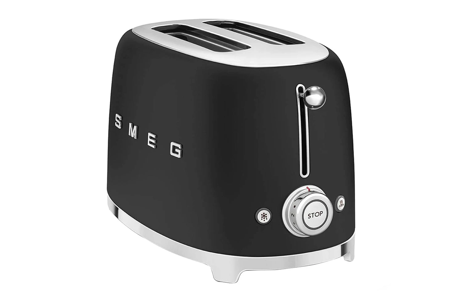 Smeg 50's Style 2 Slice Toaster | TSF01BLMUK | Matte Black 6 Smeg 50's Style 2 Slice Toaster | TSF01BLMUK | Matte Black - Image 4
