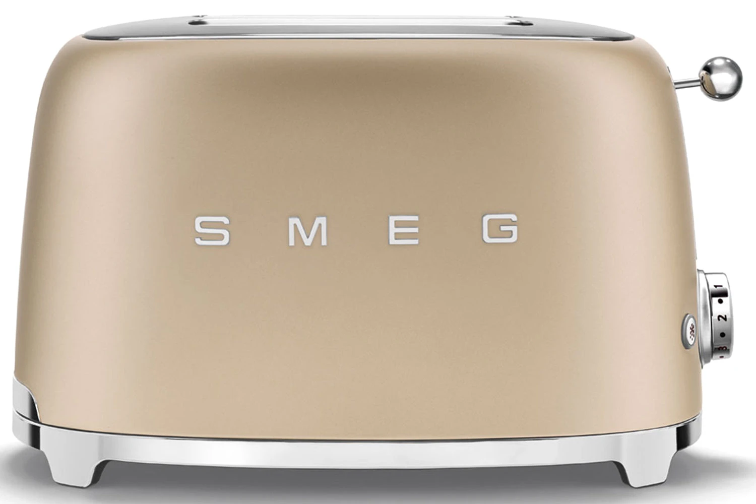 Smeg 50's Retro Style Aesthetic 2 Slice Toaster | TSF01CHMUK | Champagne 3 Smeg 50's Retro Style Aesthetic 2 Slice Toaster | TSF01CHMUK | Champagne