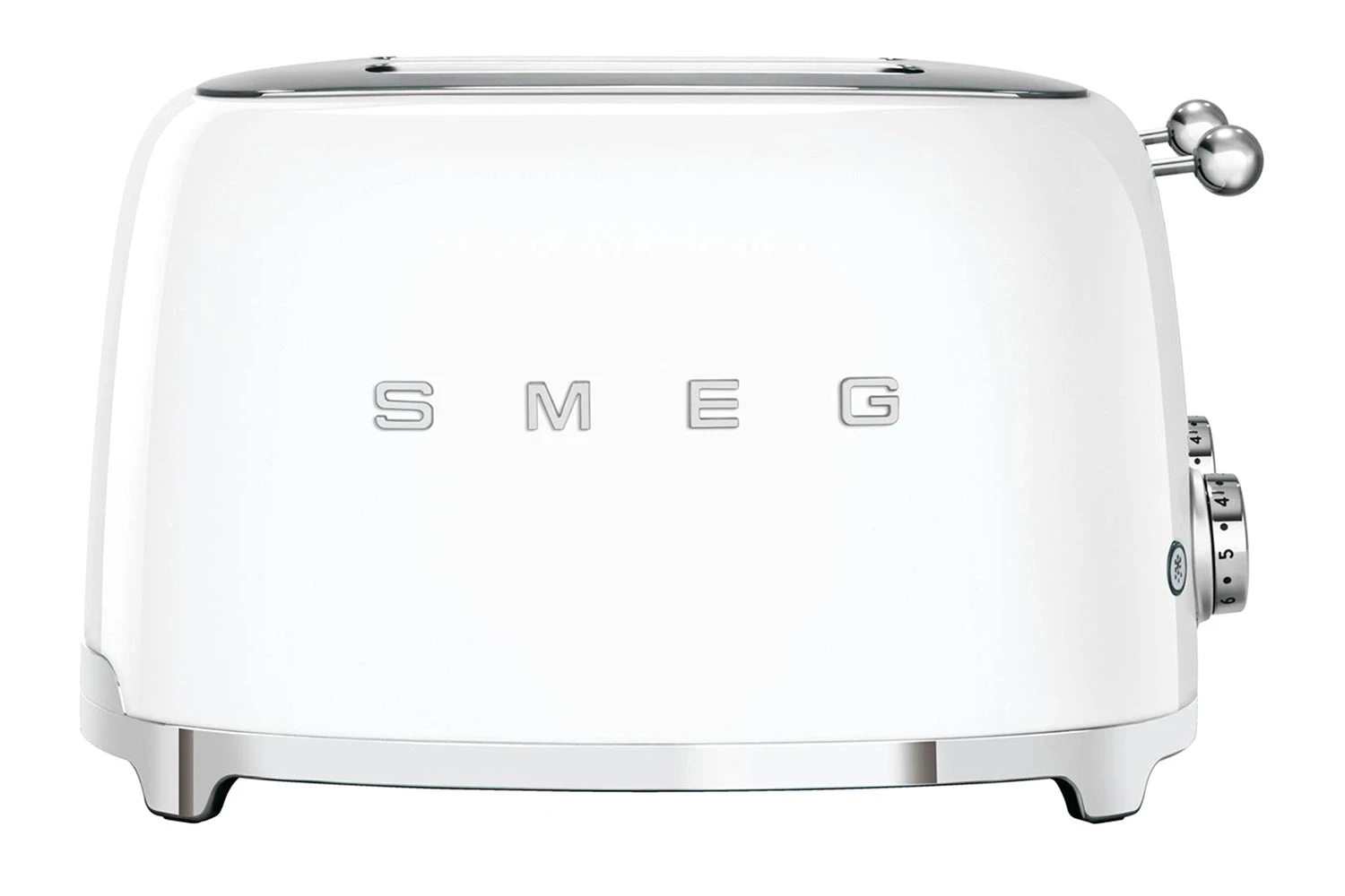 Smeg 50's Retro Style 4 Slice Toaster | TSF03WHUK | White 3 Smeg 50's Retro Style 4 Slice Toaster | TSF03WHUK | White