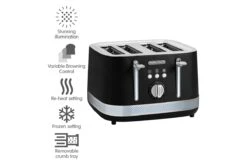 Morphy Richards Illumination 4 Slice Toaster | 248020 | Black 14 Morphy Richards Illumination 4 Slice Toaster | 248020 | Black -Home Appliances Toaster Morphy Richards 248020 1