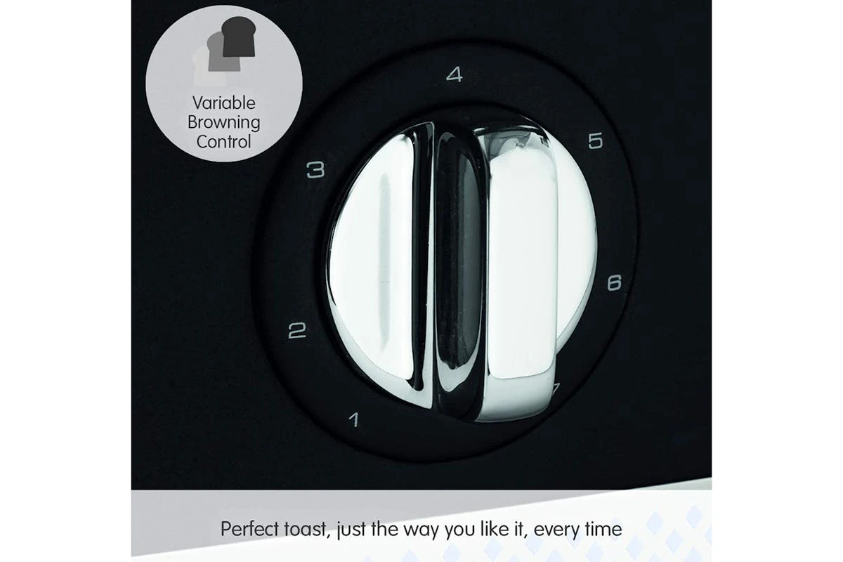 Morphy Richards Illumination 4 Slice Toaster | 248020 | Black 6 Morphy Richards Illumination 4 Slice Toaster | 248020 | Black - Image 4