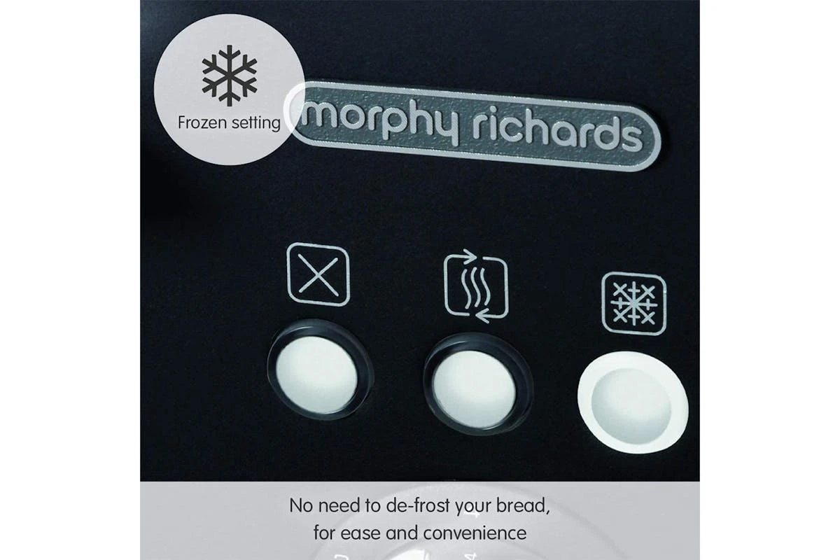 Morphy Richards Illumination 4 Slice Toaster | 248020 | Black 7 Morphy Richards Illumination 4 Slice Toaster | 248020 | Black - Image 5