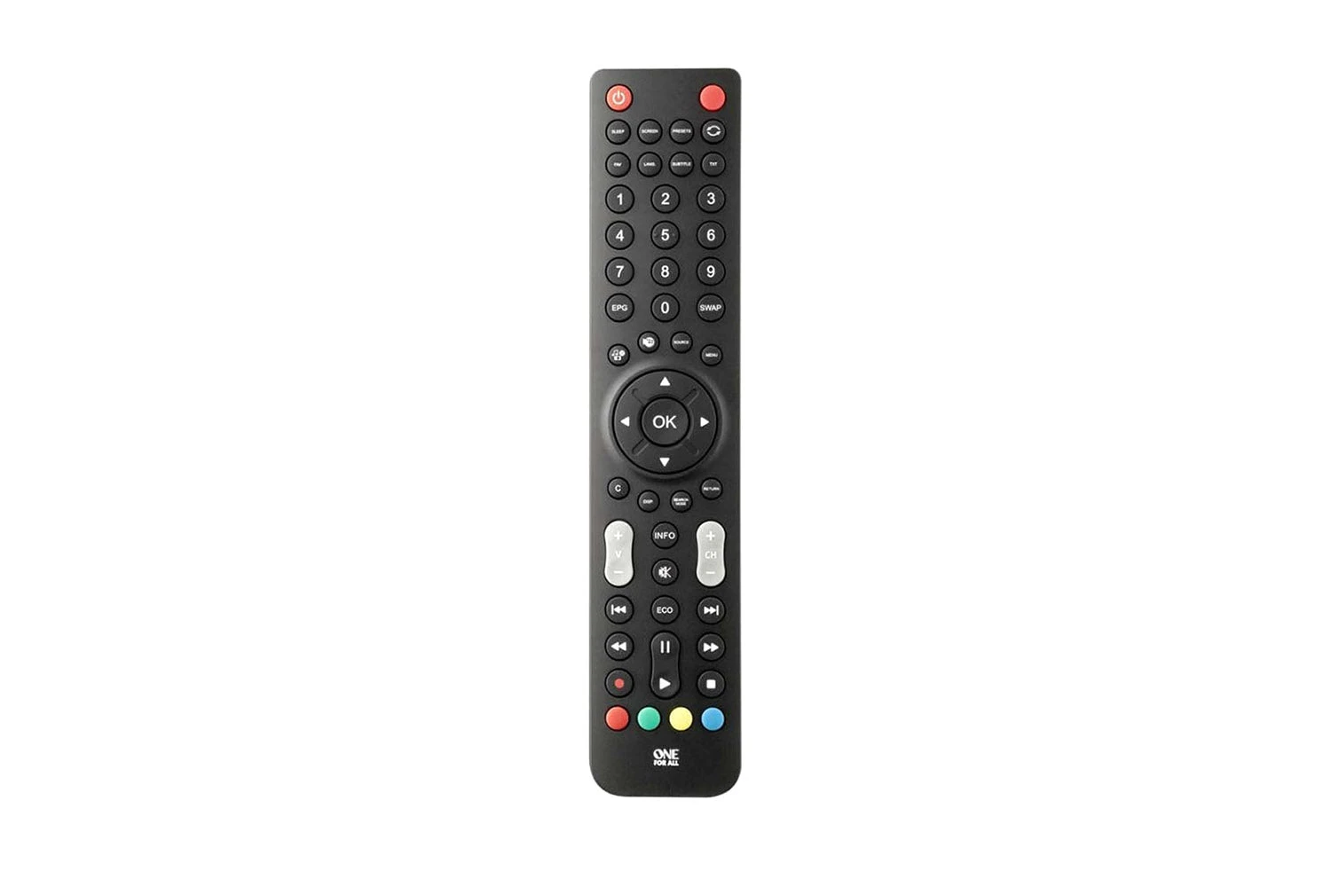 One For All Sharp TV Replacement Remote Control | URC1921 3 One For All Sharp TV Replacement Remote Control | URC1921