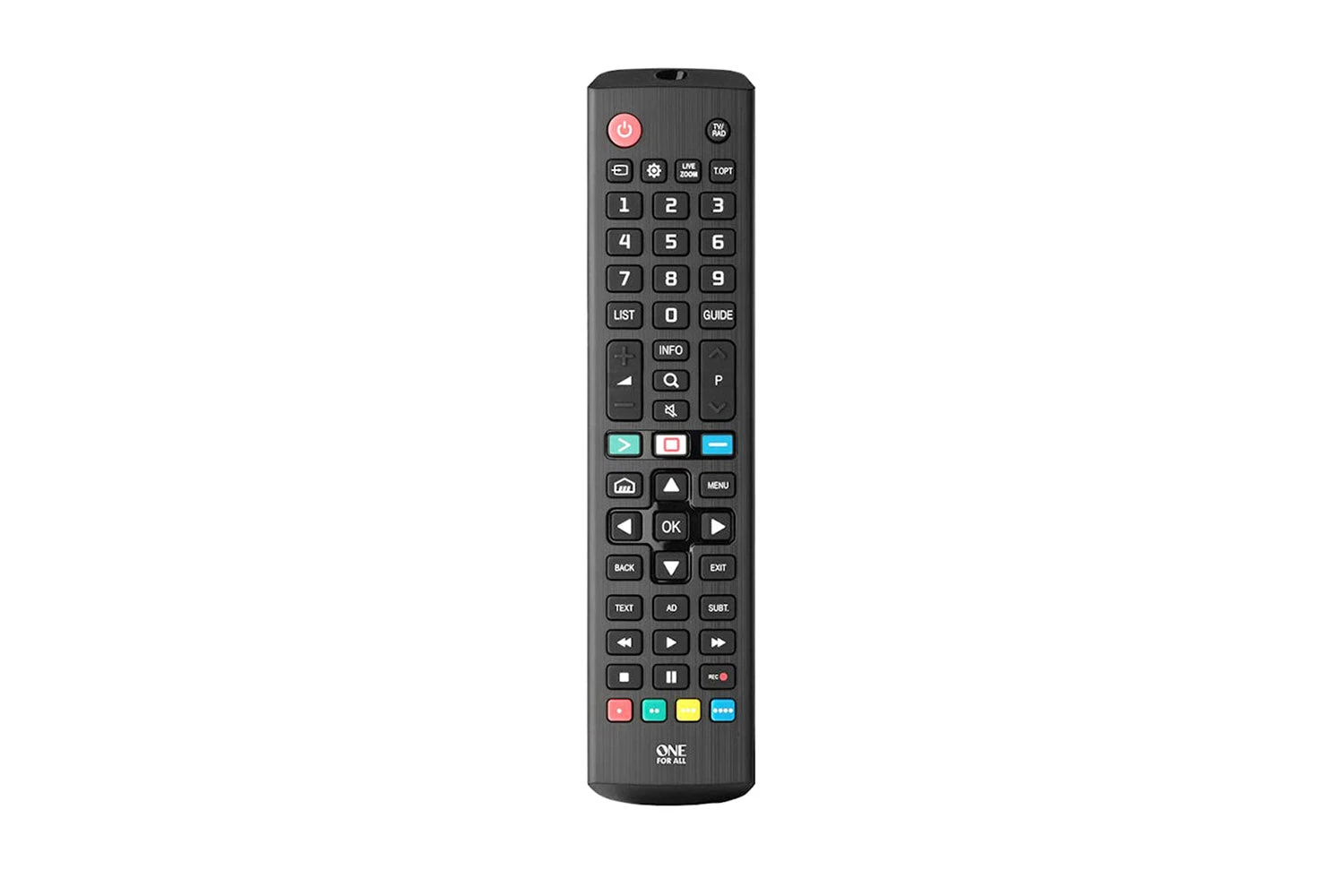 One For All LG TV Replacement Remote Control | URC4911 3 One For All LG TV Replacement Remote Control | URC4911