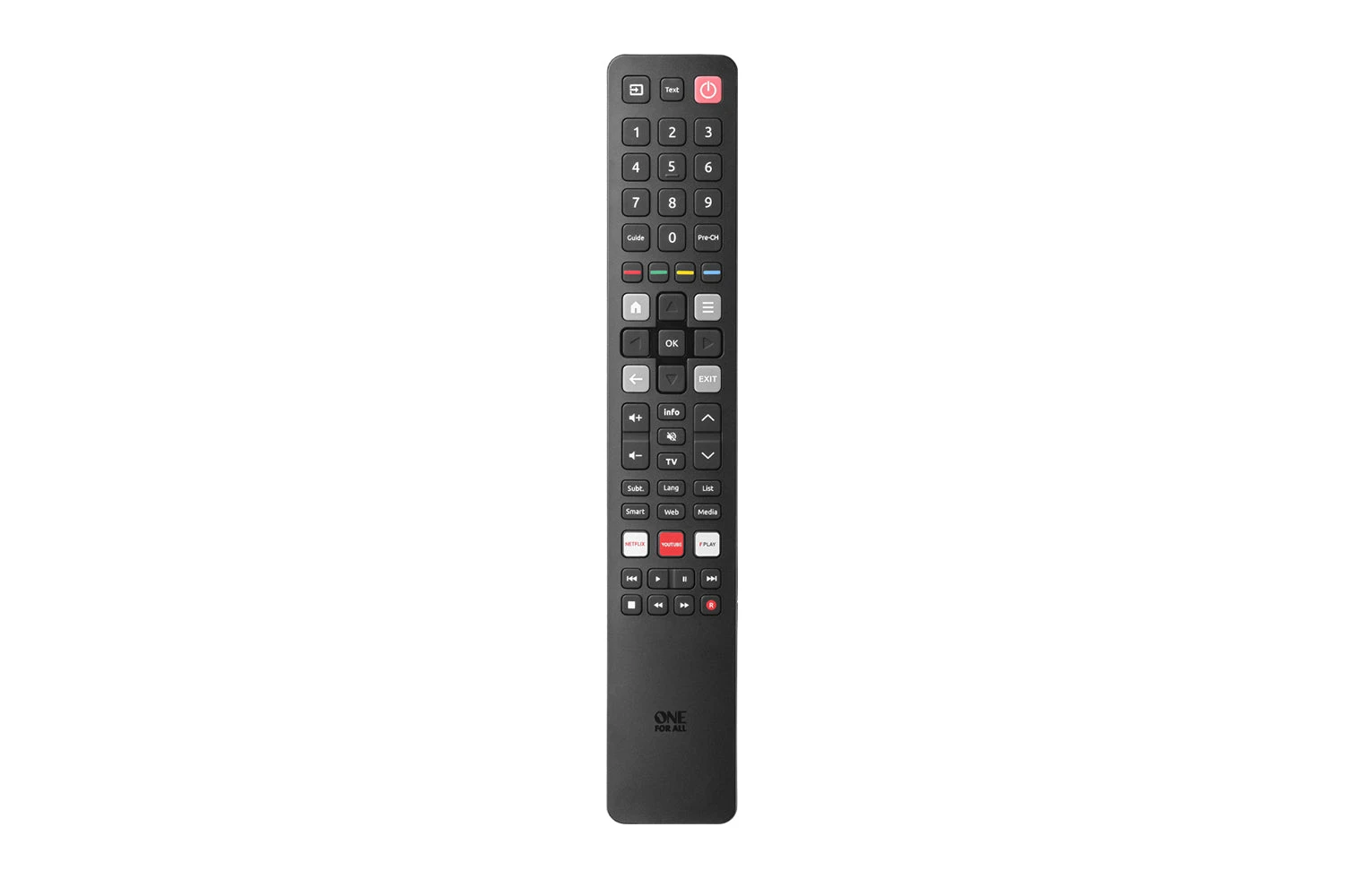One For All TCL TV Replacement Remote Control | URC4922 3 One For All TCL TV Replacement Remote Control | URC4922