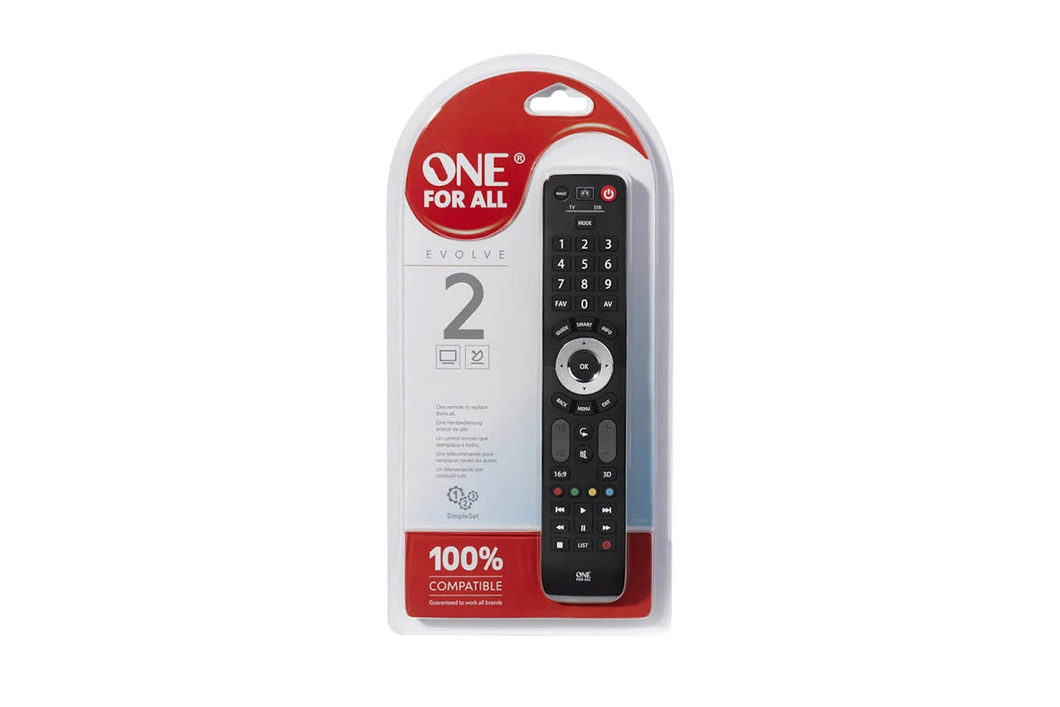 One For All Evolve 2 Universal Remote Control | URC7125 5 One For All Evolve 2 Universal Remote Control | URC7125 - Image 3