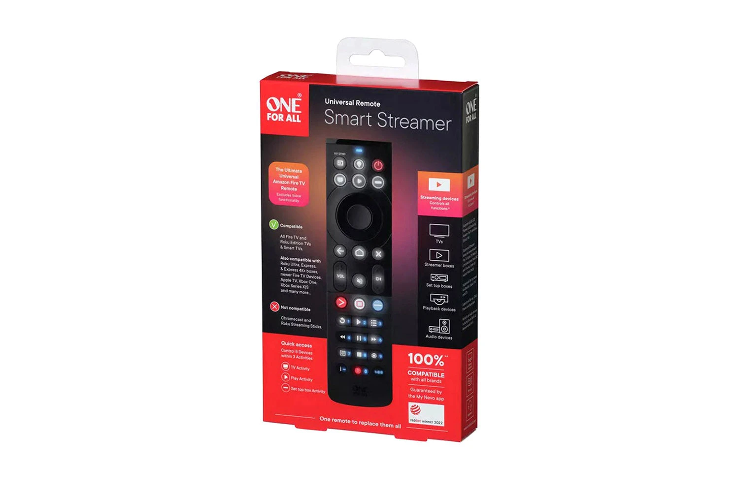 One For All Smart 5 Universal Remote Control | URC7945 9 One For All Smart 5 Universal Remote Control | URC7945 - Image 7