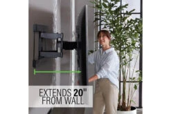 Sanus Elite Super Slim Full-Motion TV Mount For 40"-90" TVs | VLFS820-B2 -Home Appliances VLFS820 B2 2