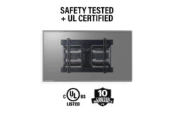 Sanus Elite Super Slim Full-Motion TV Mount For 40"-90" TVs | VLFS820-B2 -Home Appliances VLFS820 B2 5