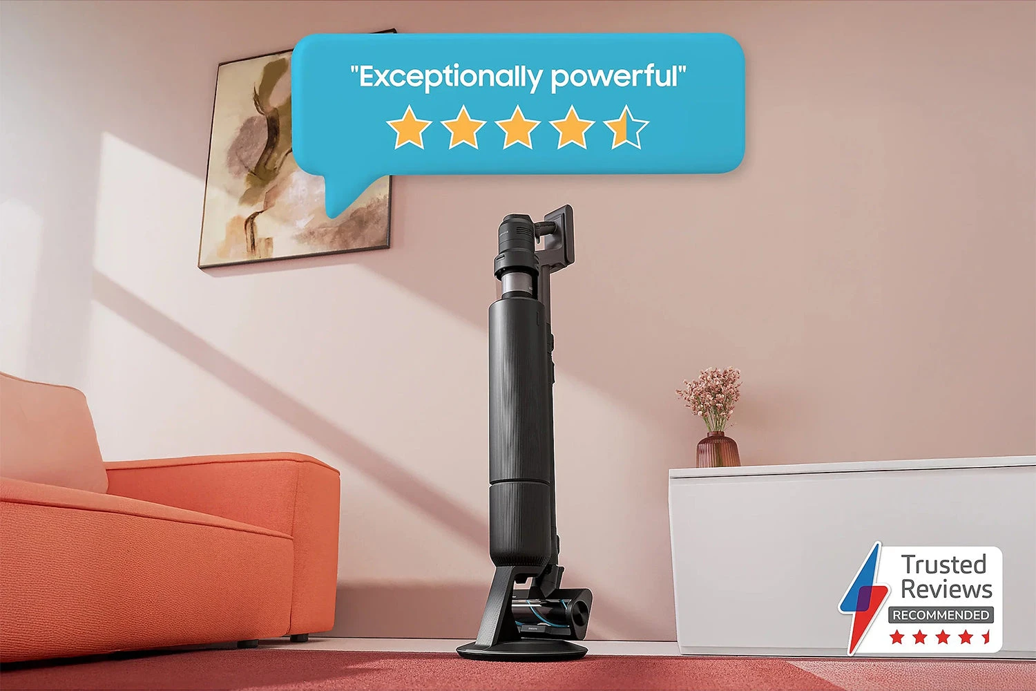 Samsung Jet Ultra With AI Cordless Stick Vacuum Cleaner | Black 8 Samsung Jet Ultra With AI Cordless Stick Vacuum Cleaner | Black - Image 6