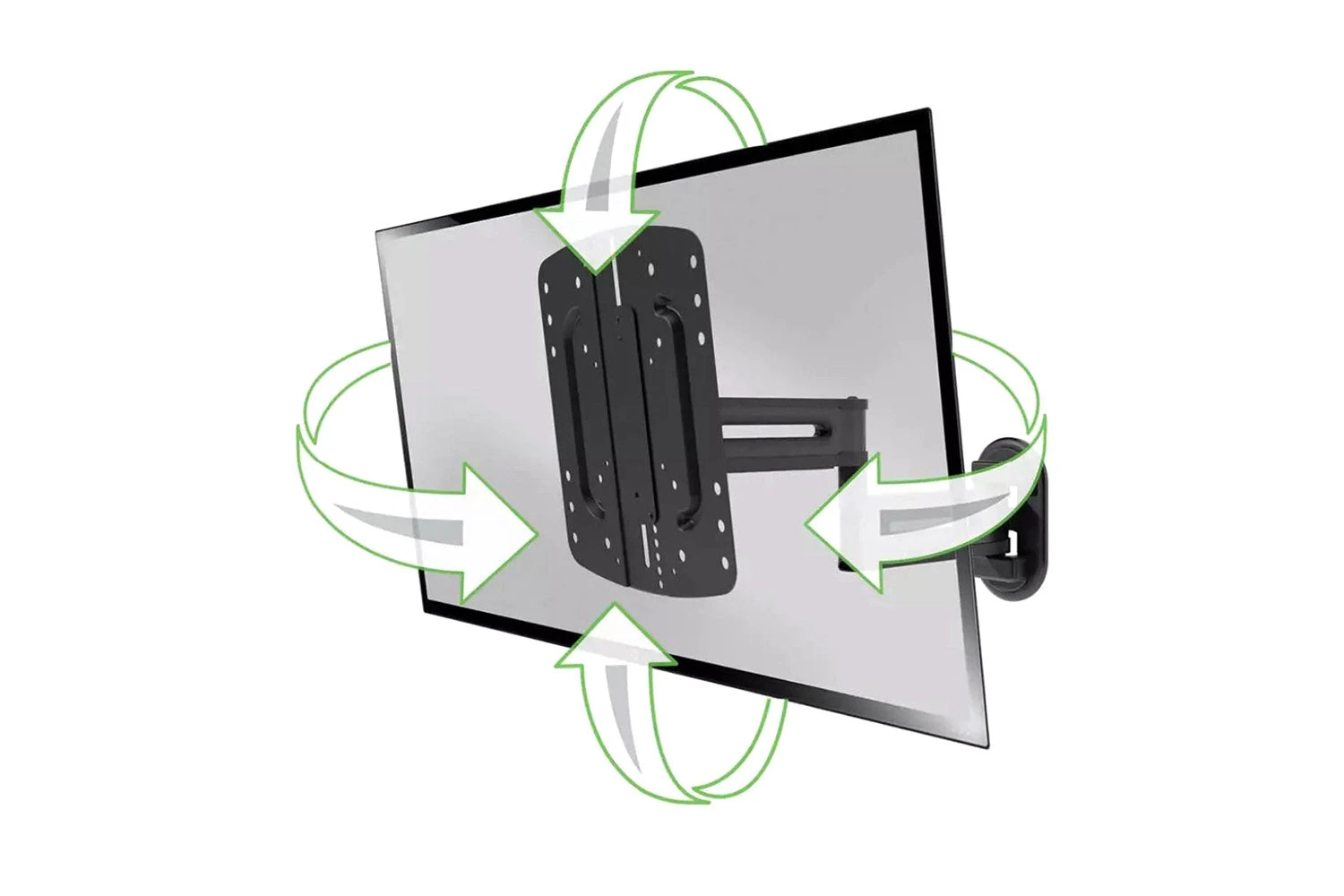 Sanus Advanced Full-Motion 4D + Shift TV Wall Mount For TVs 19"-43" | VSF817-B2 5 Sanus Advanced Full-Motion 4D + Shift TV Wall Mount For TVs 19"-43" | VSF817-B2 - Image 3