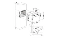 Whirlpool 40L 900W Built-in Combination Microwave | W7MW461UK | Stainless Steel 27 Whirlpool 40L 900W Built-in Combination Microwave | W7MW461UK | Stainless Steel -Home Appliances W7MW461UK 13