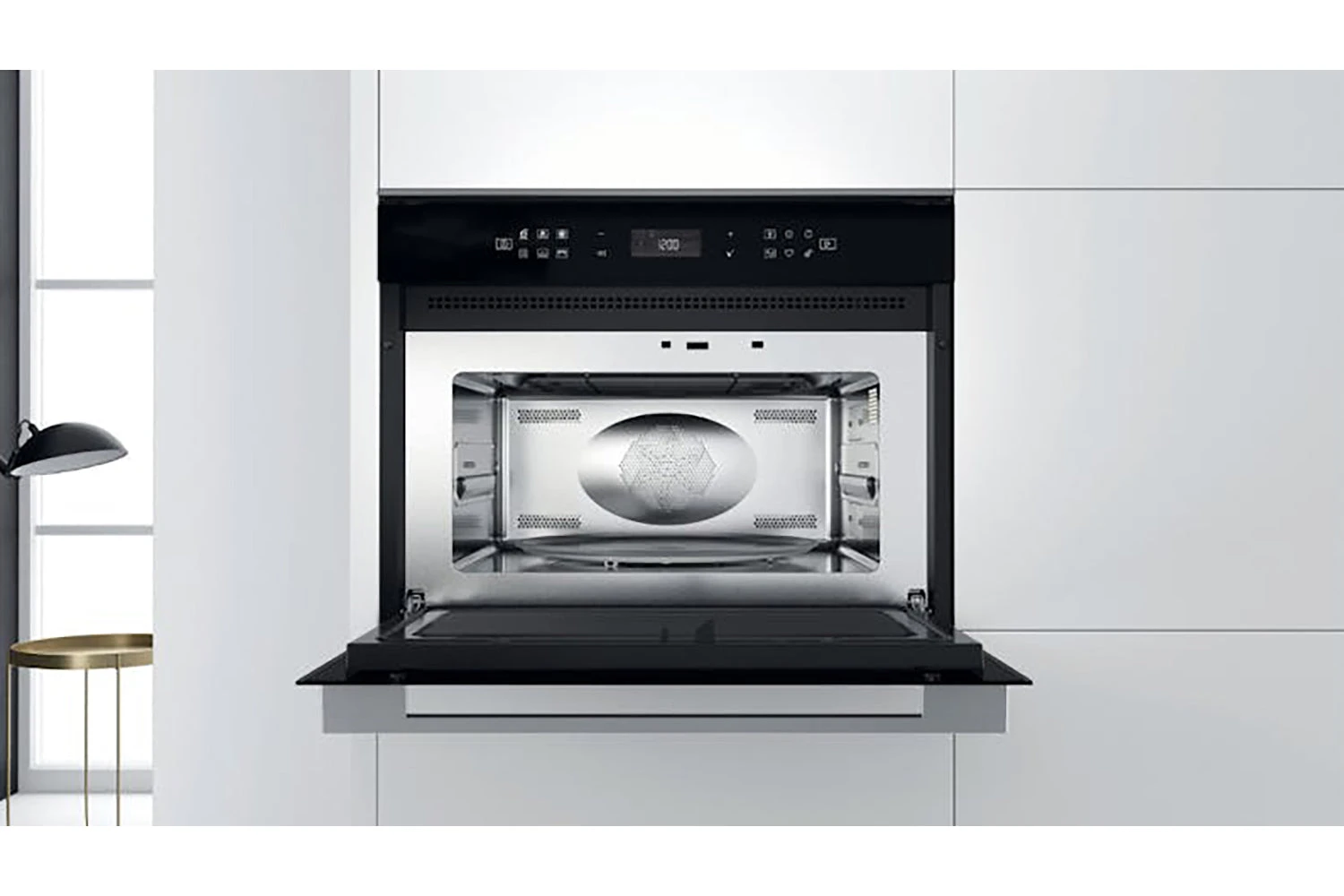 Whirlpool 40L 900W Built-in Combination Microwave | W7MW461UK | Stainless Steel 4 Whirlpool 40L 900W Built-in Combination Microwave | W7MW461UK | Stainless Steel - Image 2