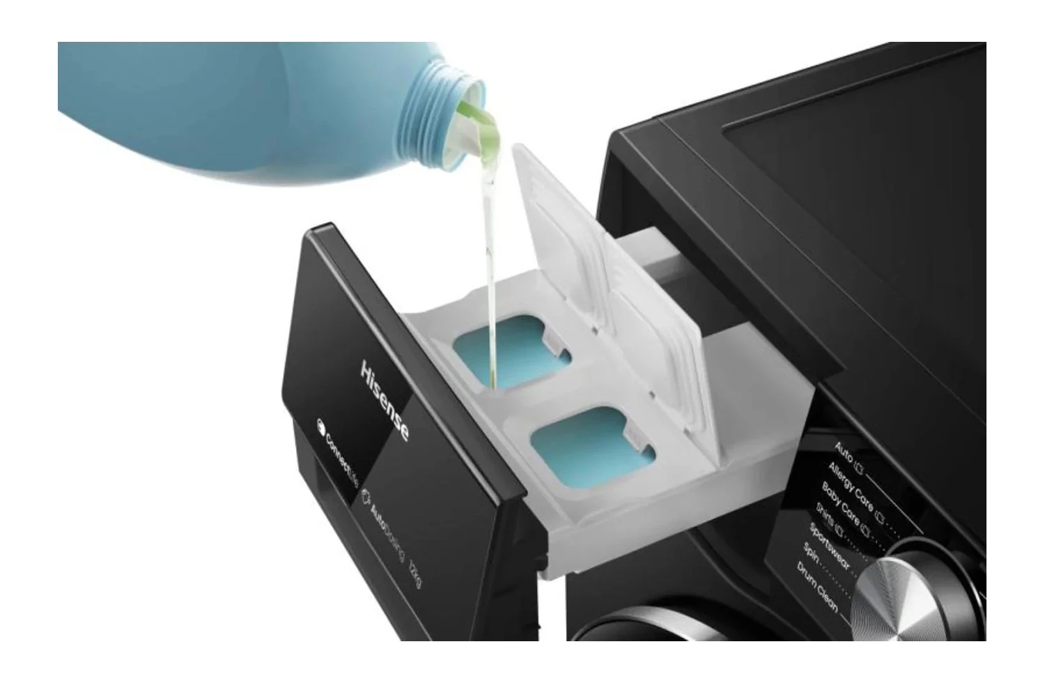 Hisense 12kg Freestanding Washing Machine | WF5S1245BB 6 Hisense 12kg Freestanding Washing Machine | WF5S1245BB - Image 4