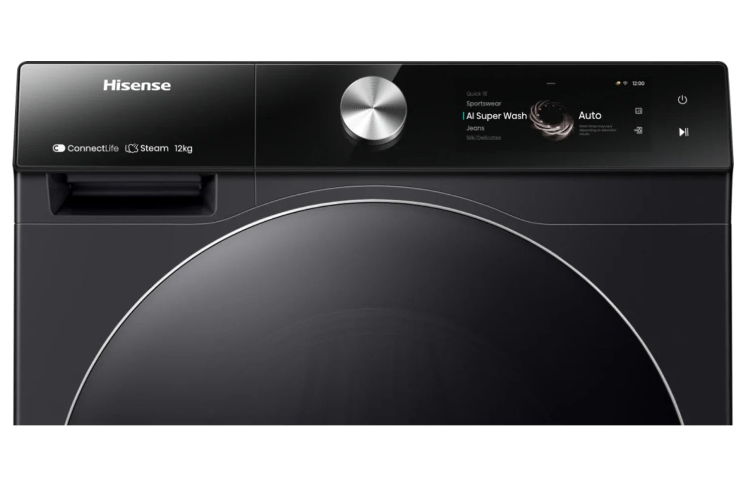 Hisense 12kg Freestanding Washing Machine | WF7S1247BB 8 Hisense 12kg Freestanding Washing Machine | WF7S1247BB - Image 6