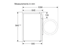 Bosch Series 8 10kg Freestanding Washing Machine | WGB256A1GB -Home Appliances WGB256A1GB 8