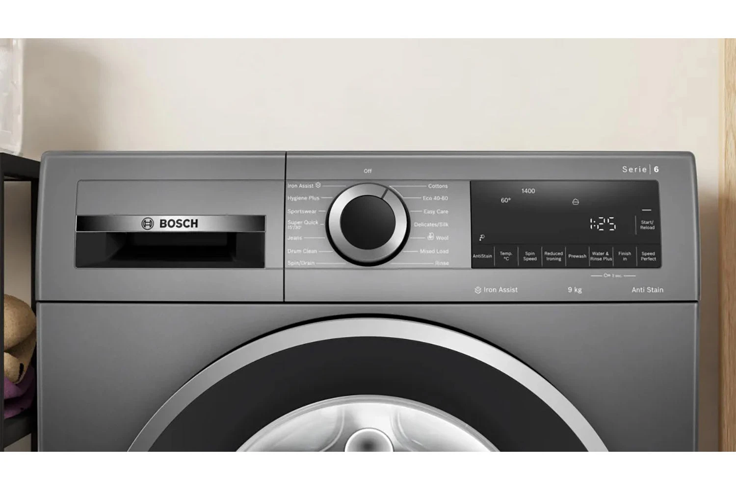 Bosch Series 6 9kg Freestanding Washing Machine | WGG244ZCGB 6 Bosch Series 6 9kg Freestanding Washing Machine | WGG244ZCGB - Image 4