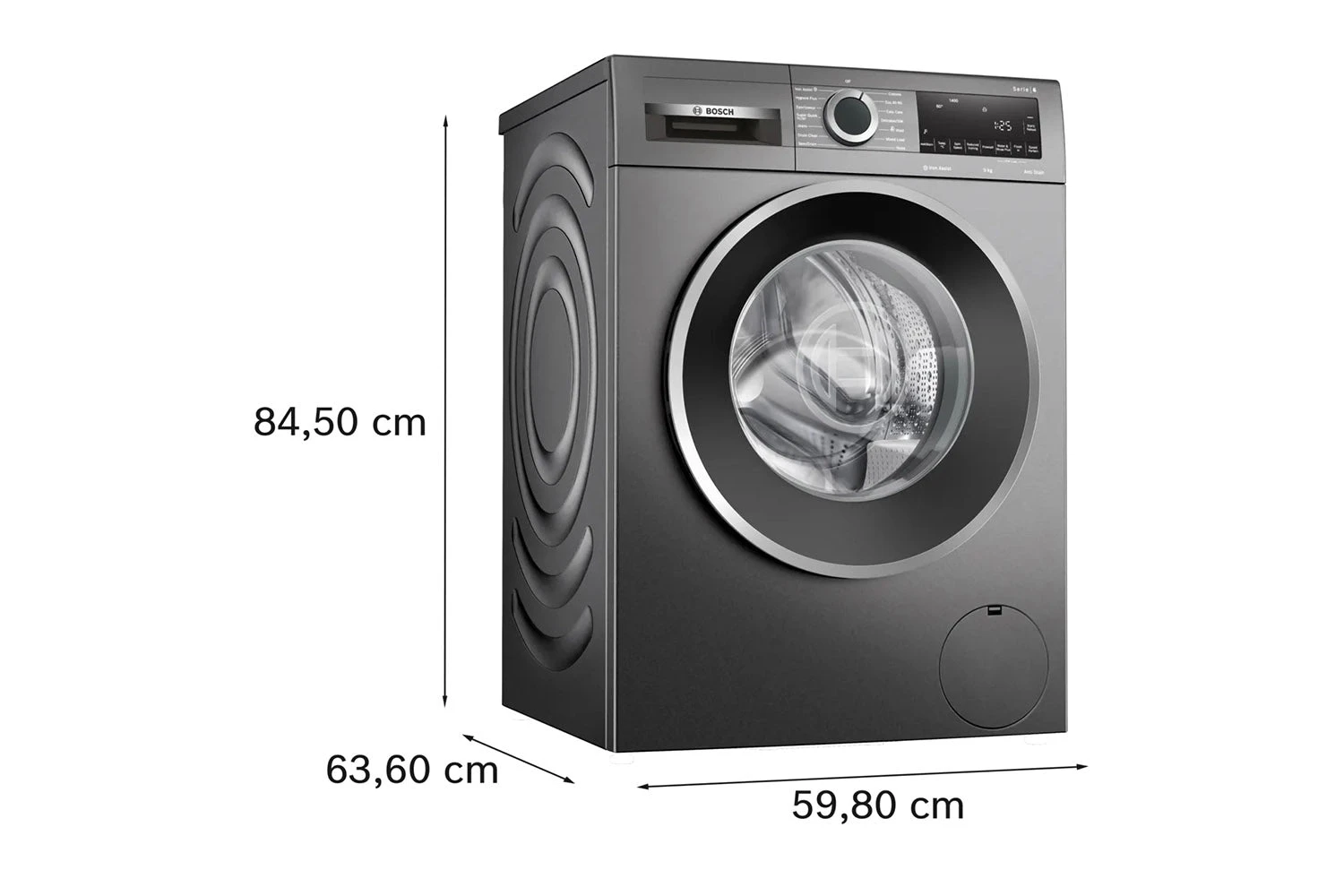 Bosch Series 6 9kg Freestanding Washing Machine | WGG244ZCGB 8 Bosch Series 6 9kg Freestanding Washing Machine | WGG244ZCGB - Image 6