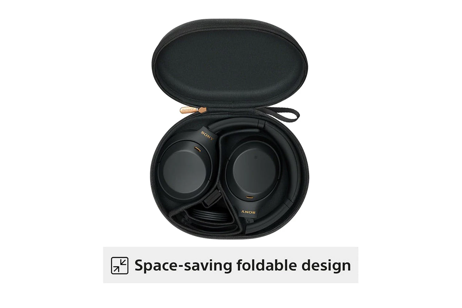 Sony WH-1000XM4 Over-Ear Wireless Noise Cancelling Headphones | Black 8 Sony WH-1000XM4 Over-Ear Wireless Noise Cancelling Headphones | Black - Image 6