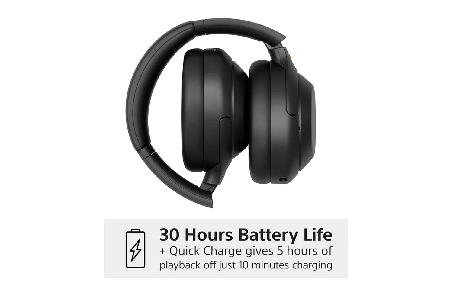 Sony WH-1000XM4 Over-Ear Wireless Noise Cancelling Headphones | Black 10 Sony WH-1000XM4 Over-Ear Wireless Noise Cancelling Headphones | Black - Image 8