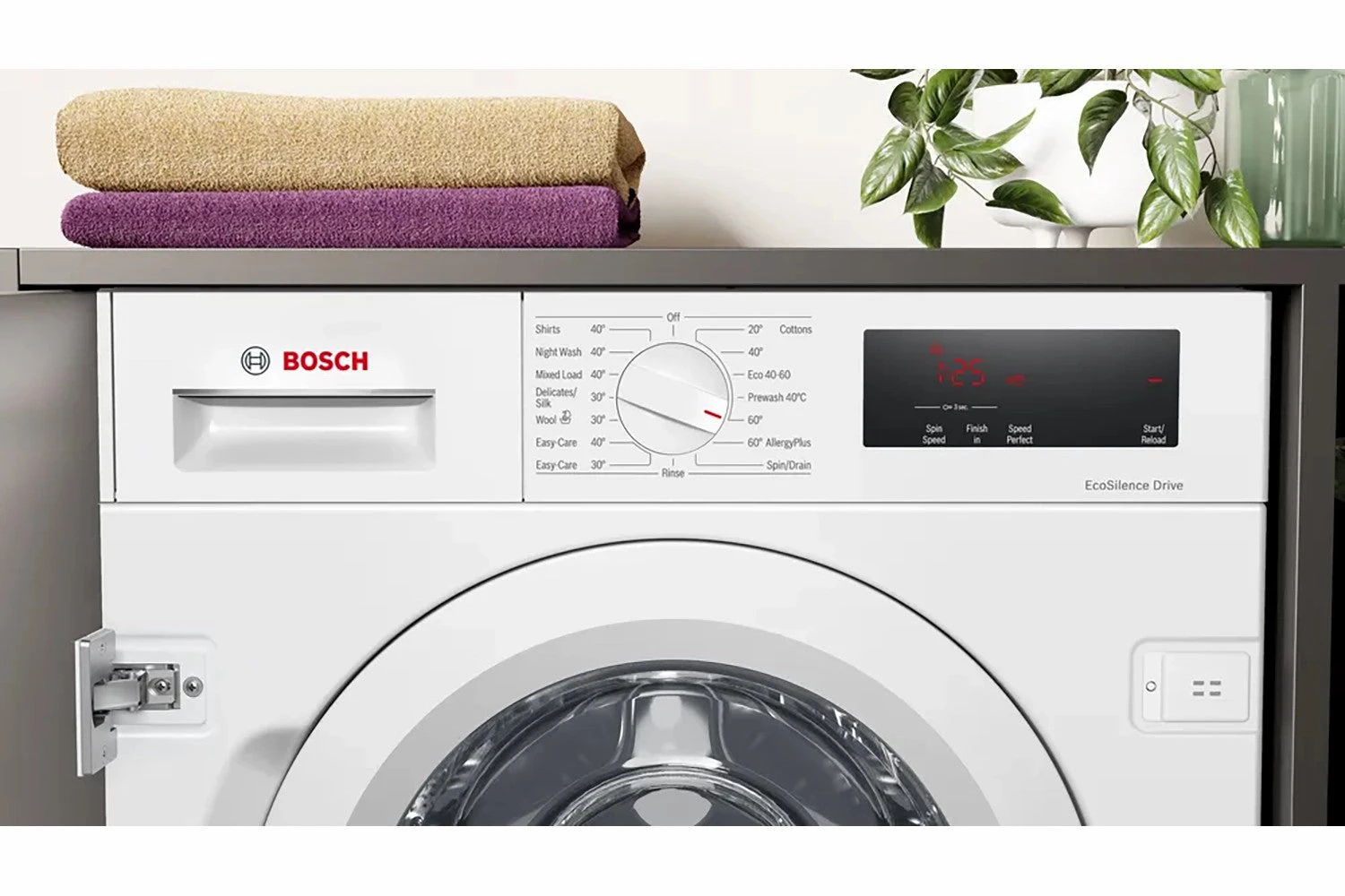 Bosch Serie 6 8kg Built-in Washing Machine | WIW28302GB 8 Bosch Serie 6 8kg Built-in Washing Machine | WIW28302GB - Image 6