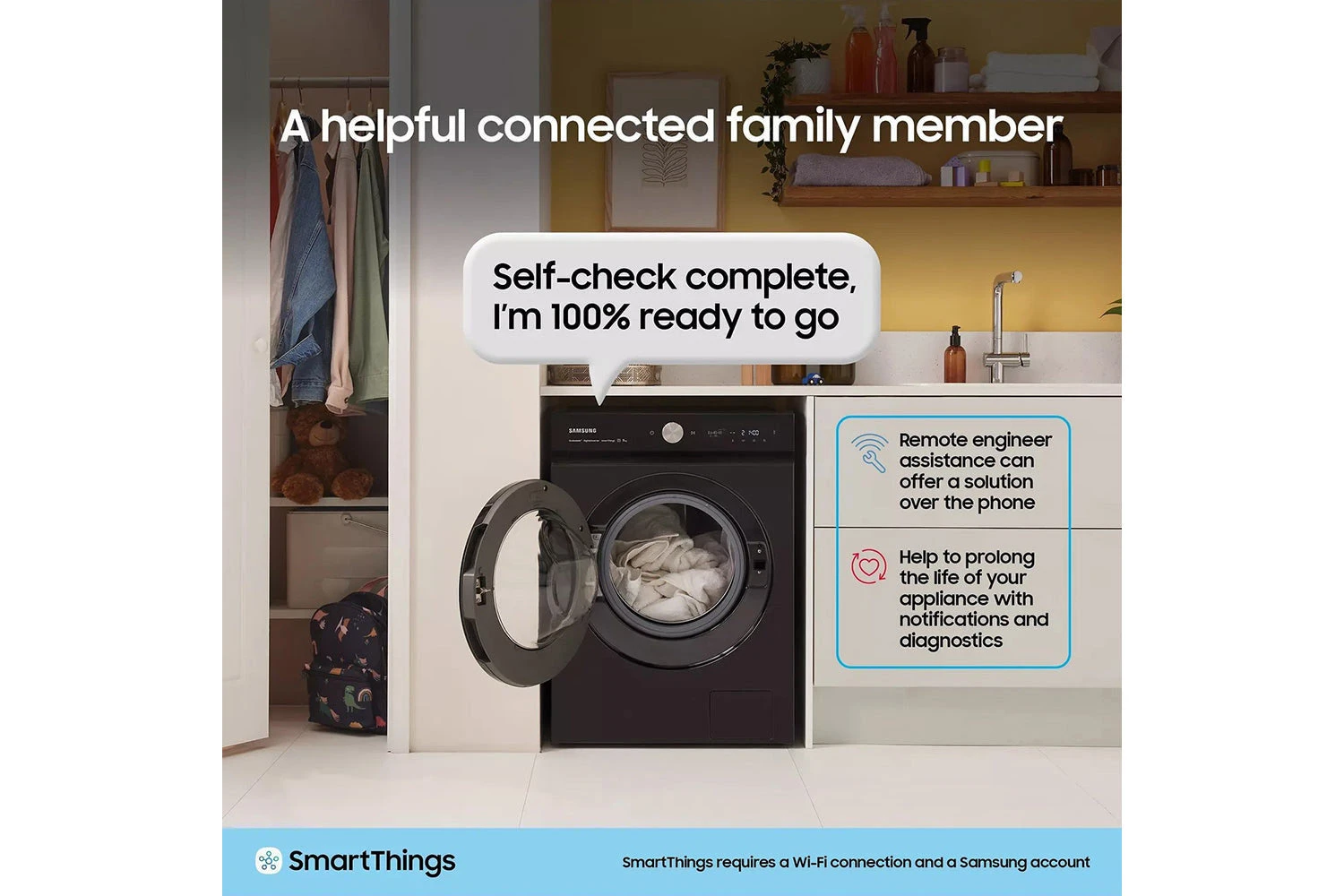 Samsung Series 6 11kg Freestanding Washing Machine | WW11DG6B85LBU1 7 Samsung Series 6 11kg Freestanding Washing Machine | WW11DG6B85LBU1 - Image 5