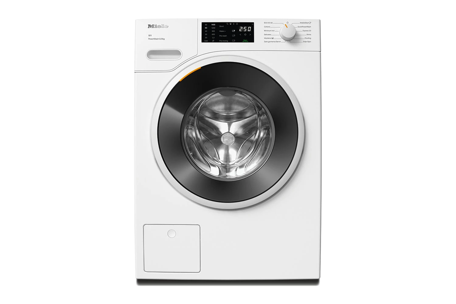 Miele 8kg Freestanding Washing Machine | WWB360WCS | Lotus White 5 Miele 8kg Freestanding Washing Machine | WWB360WCS | Lotus White - Image 3