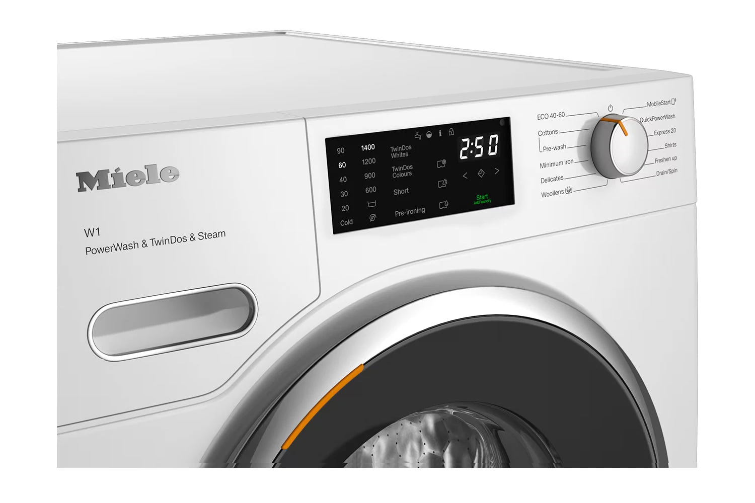 Miele 9kg Freestanding Washing Machine | WWG880WCS 6 Miele 9kg Freestanding Washing Machine | WWG880WCS - Image 4