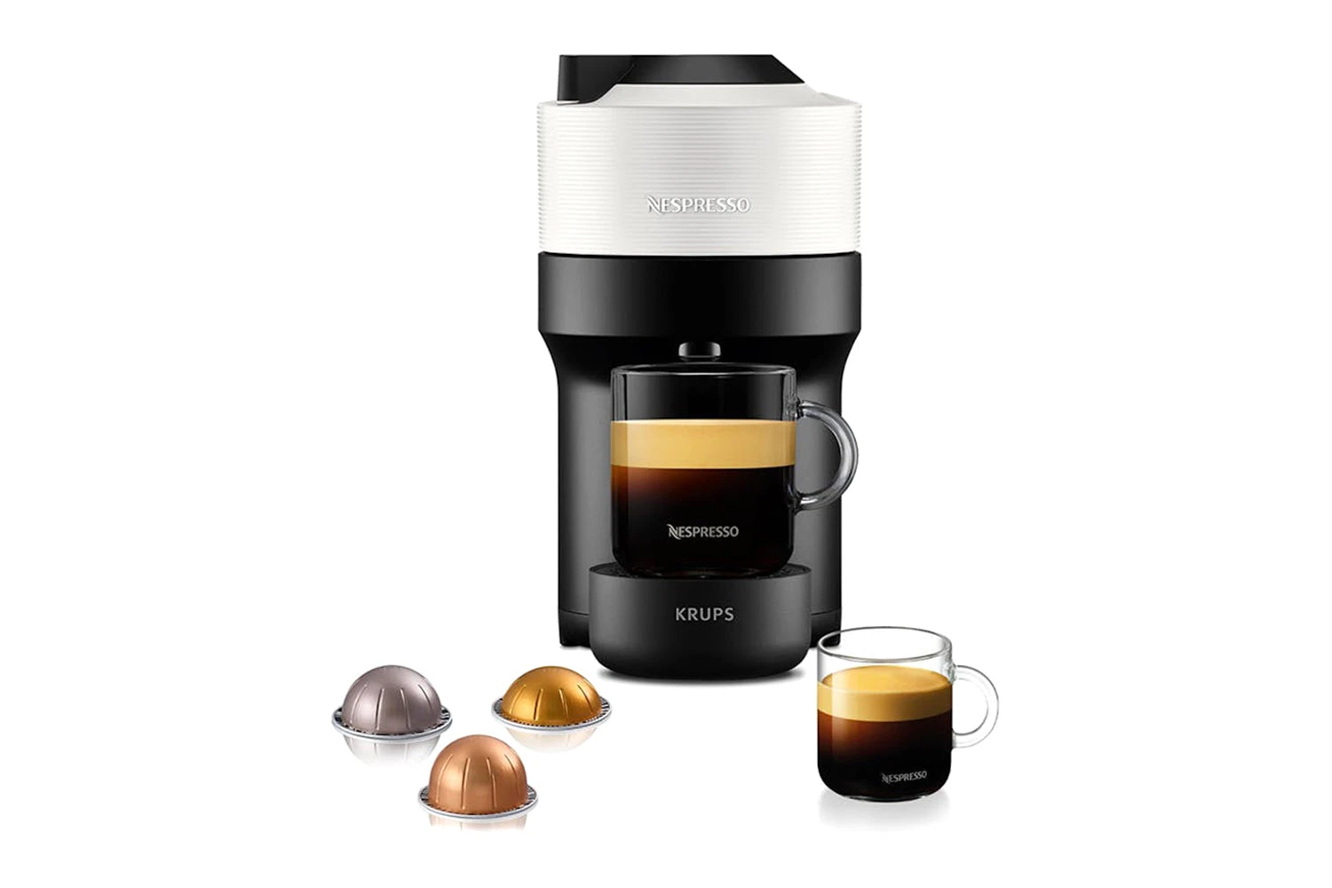 Nespresso Vertuo Pop, White, By Krups | XN920140 3 Nespresso Vertuo Pop, White, By Krups | XN920140