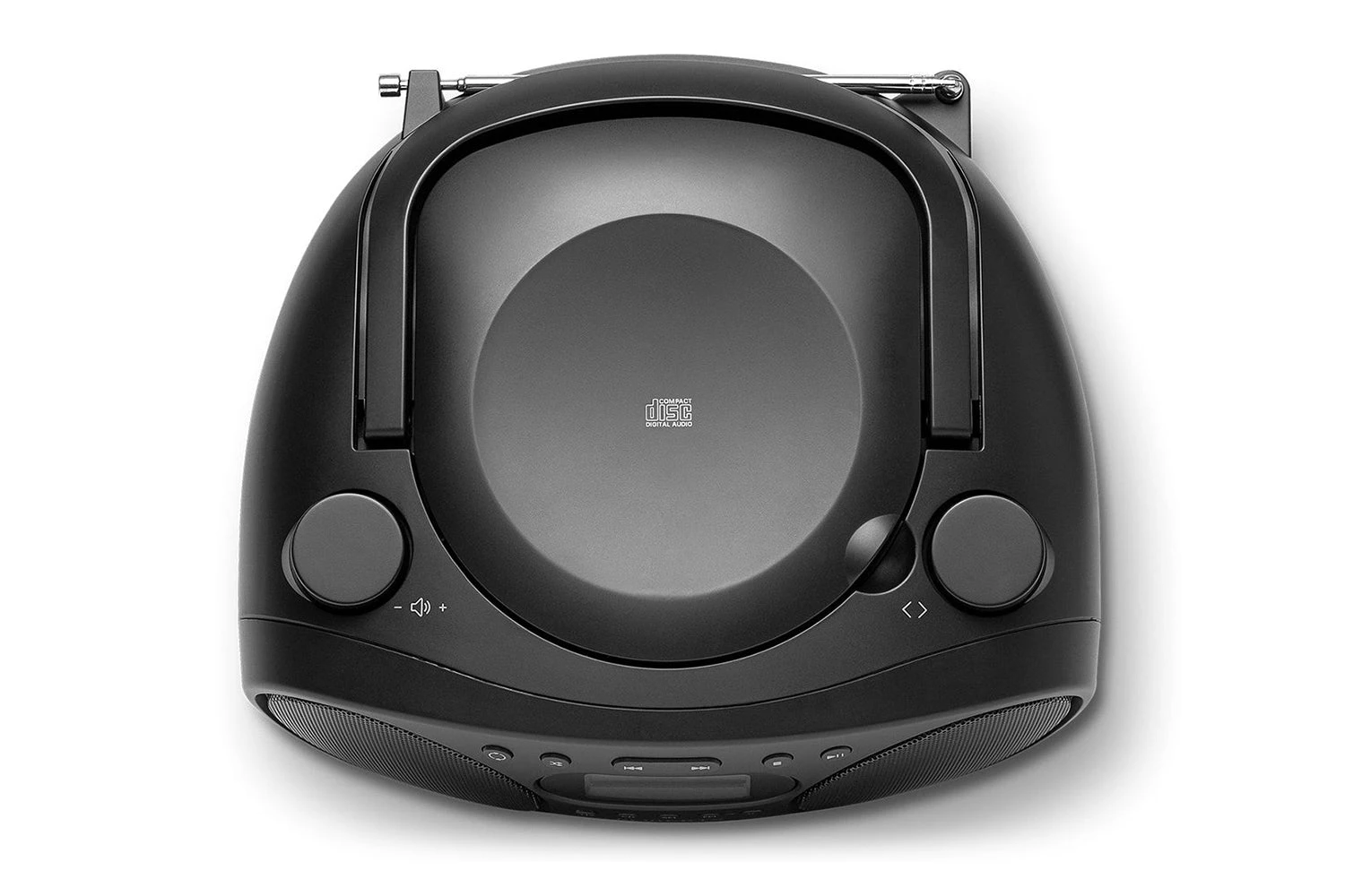 Roberts Zoombox FM Radio With CD Player | Black 6 Roberts Zoombox FM Radio With CD Player | Black - Image 4