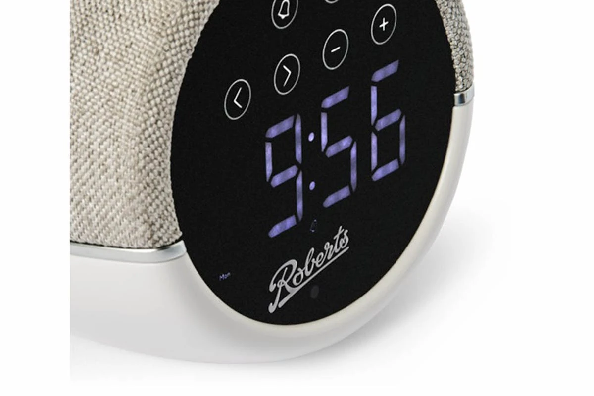 Roberts ZENWH FM Clock Radio Dual Alarm | White 5 Roberts ZENWH FM Clock Radio Dual Alarm | White - Image 3